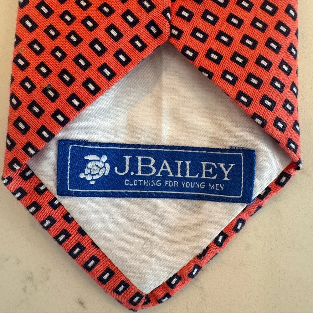 J Bailey Boys preppy classic Tie Medium 45.5
